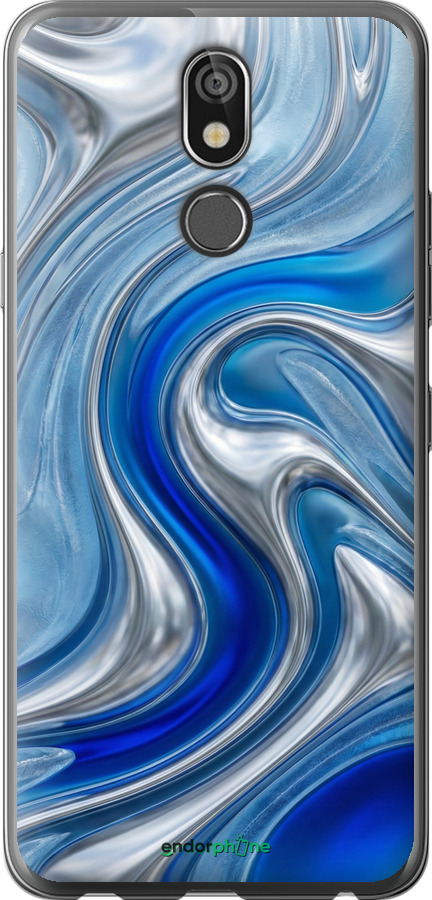 Силиконовый чехол Liquid Chrome для LG K40 - 6781u-1681 изображение 