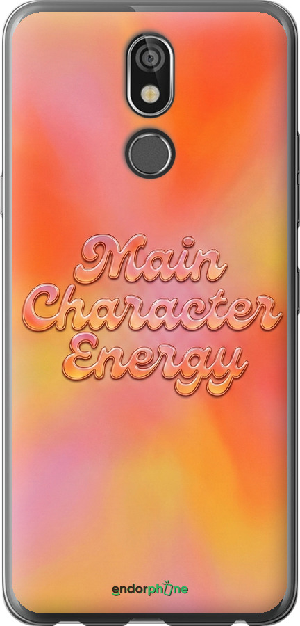 Силіконовий чехол Aura Gradient Main Character Energy Aesthetic Y2K для LG K40 - 6783u-1681 изображение 