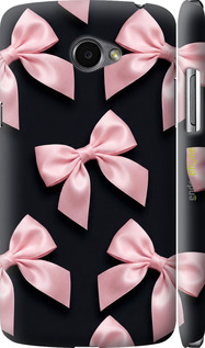 3D пластиковий глянцевий чехол Coquette Ribbons Dark Coquette для LG K5 X220 - 6767c-457 изображение 
