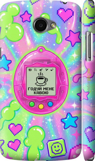 3D пластиковый глянцевый чехол Y2K Aesthetic Retro Pet: Годуй мене кавою для LG K5 X220 - 6784c-457 изображение 