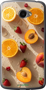 Силіконовий чехол Фрукти 3 для LG K5 X220 - 6703u-457 изображение 