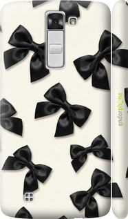 3D пластиковый матовый чехол Dark Coquette для LG K8 K350E - 6765m-297 изображение 