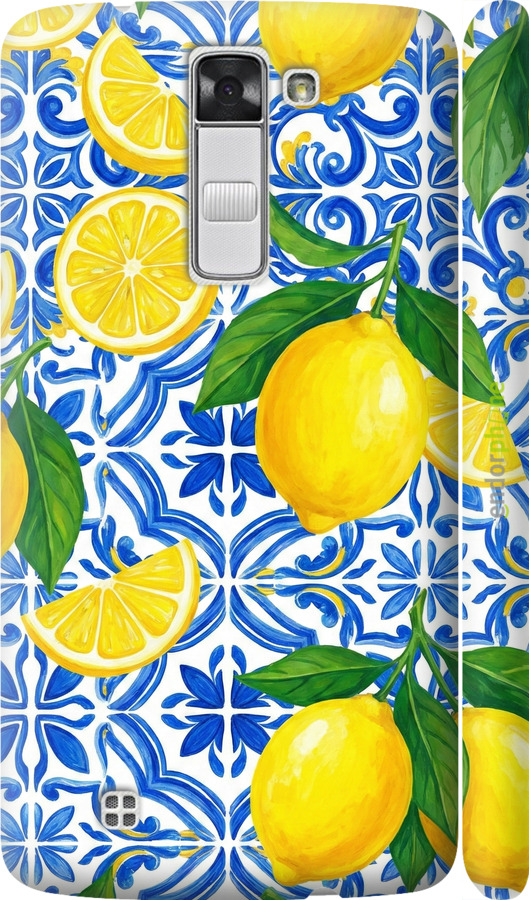 3D пластиковий глянцевий чехол Grocery Girl Italian Summer для LG K8 K350E - 6766c-297 изображение 