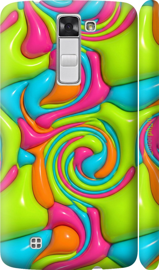 3D пластиковый глянцевый чехол Y2K Jelly Dream для LG K8 K350E - 6780c-297 изображение 