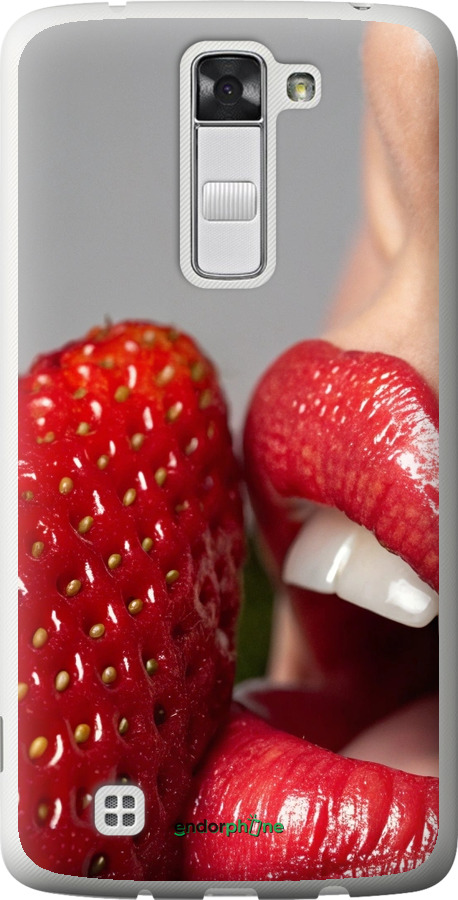 Силіконовий чехол Насолода для LG K8 K350E - 6701u-297 изображение 