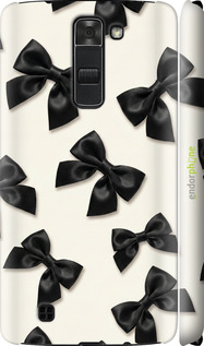 3D пластиковий матовий чехол Dark Coquette для LG K7 - 6765m-451 изображение 