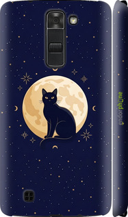 3D пластиковый матовый чехол 'Cute Cat Celestial/Witchy' для LG K7 изображение 5
