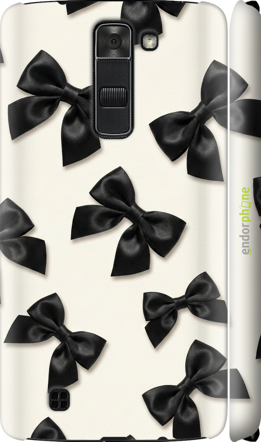 3D пластиковий матовий чехол Dark Coquette для LG K7 - 6765m-451 изображение 