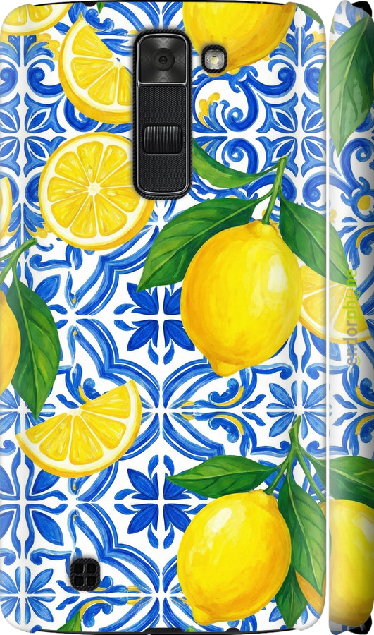 3D пластиковий матовий чехол Grocery Girl Italian Summer для LG K7 - 6766m-451 изображение 