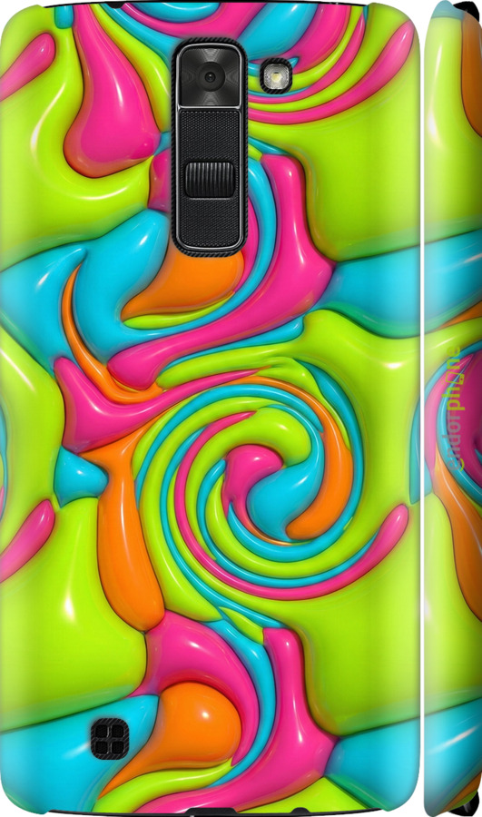 3D пластиковий матовий чехол Y2K Jelly Dream для LG K7 - 6780m-451 изображение 