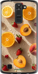 Силіконовий чехол Фрукти 3 для LG K7 - 6703u-451 изображение 