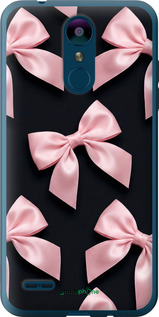 Силиконовый чехол Coquette Ribbons Dark Coquette для LG K8 2018 - 6767u-1384 изображение 