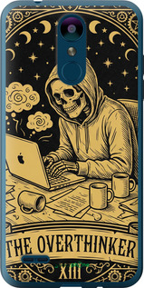 Силіконовий чохол 'The Overthinker' для LG K8 2018 зображення 1