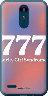 Силиконовый чехол 'Aesthetic Aura Gradient 777 Lucky Energy' для LG K8 2018 изображение 3