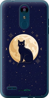 Силиконовый чехол 'Cute Cat Celestial/Witchy' для LG K8 2018 изображение 5