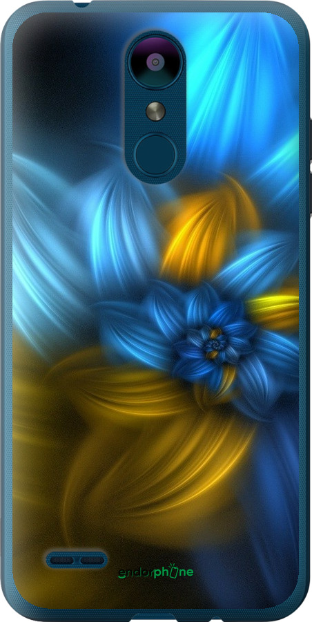 

Силіконовий чохол "Візерунок 46" для LG K8 2018, Синій