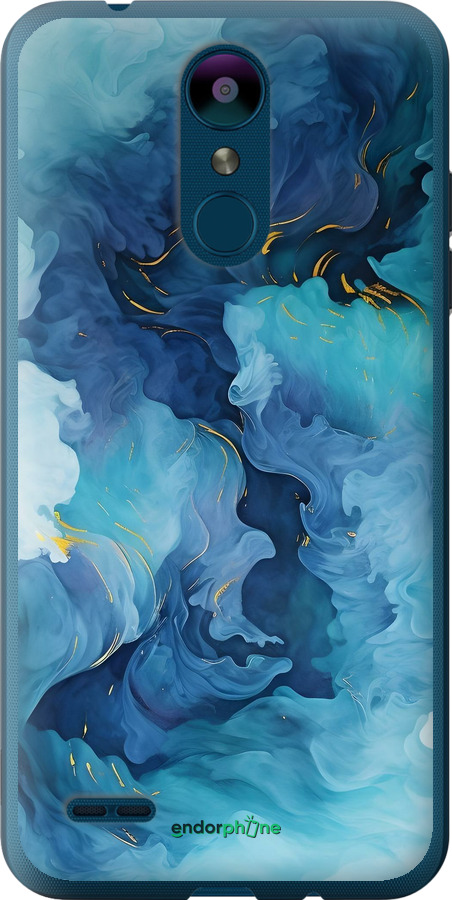 Силиконовый чехол Акварель для LG K8 2018 - 6320u-1384 изображение 