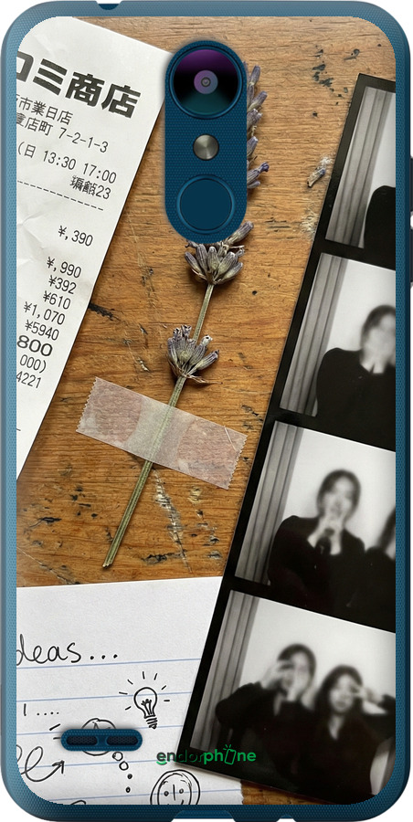 Силіконовий чехол Aesthetic Scrapbook Collage для LG K8 2018 - 6773u-1384 изображение 