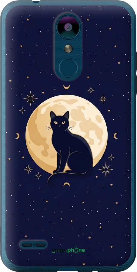 Силіконовий чехол Cute Cat Celestial/Witchy для LG K8 2018 - 6787u-1384 изображение 