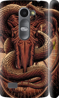 3D пластиковий матовий чехол № 5418 для LG Leon H324 - 5418m-403 изображение 