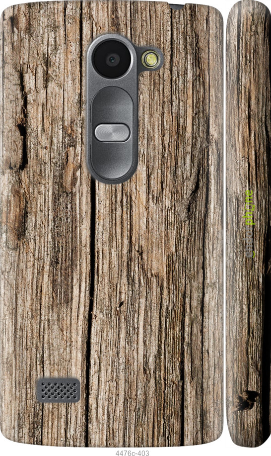 3D пластиковый матовый чехол Текстура дерева для LG Leon H324 - 4476m-403 изображение 