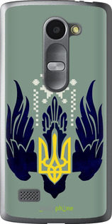 Силиконовый чехол Тризуб с крыльями для LG Leon H324 - 5640u-403 изображение 