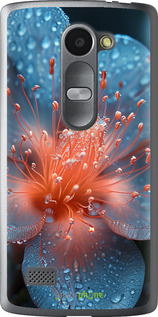 Силіконовий чехол Роса на квітці для LG Leon H324 - 6039u-403 изображение 