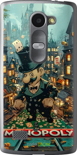 Силиконовый чехол Сказочный Monopoly для LG Leon H324 - 6086u-403 изображение 