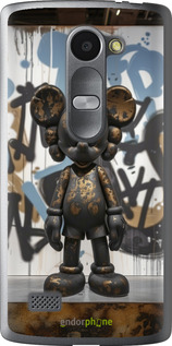 Силиконовый чехол Bronze kaws v2 для LG Leon H324 - 6098u-403 изображение 