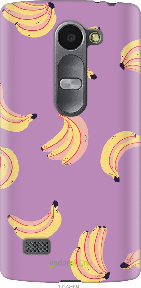 Силіконовий чехол Банани для LG Leon H324 - 4312u-403 изображение 