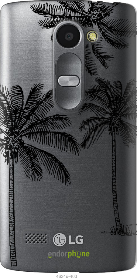 Силіконовий чехол Пальми1 для LG Leon H324 - 4634u-403 изображение 