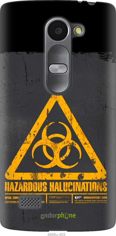 Силіконовий чехол biohazard 28 для LG Leon H324 - 4846u-403 изображение 