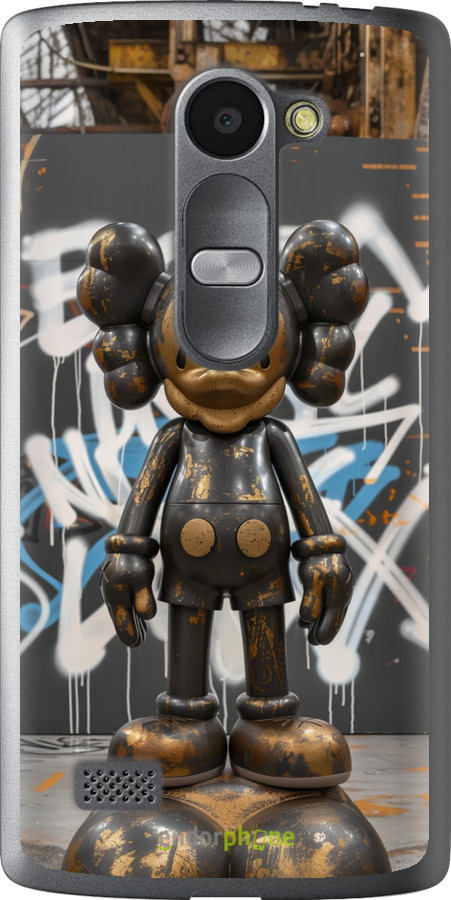 Силиконовый чехол Bronze kaws v3 для LG Leon H324 - 6099u-403 изображение 