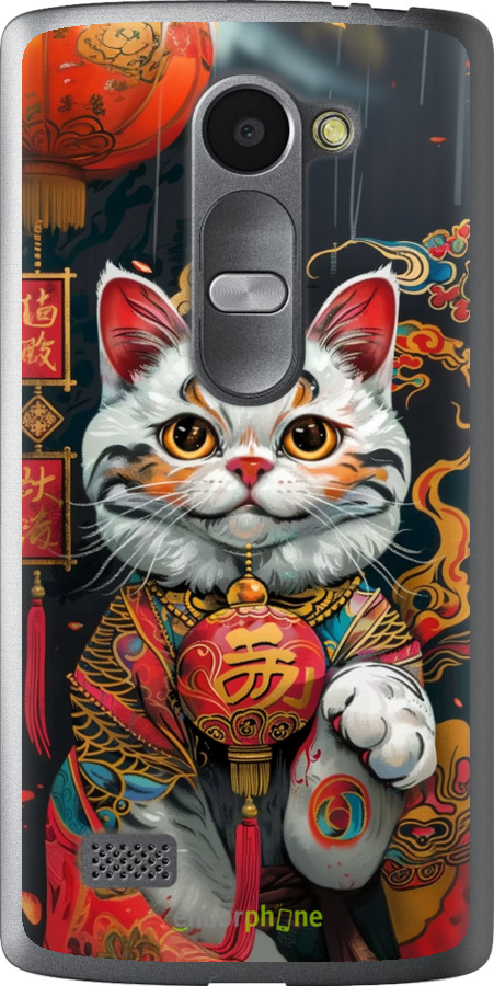 Силиконовый чехол China Cat v2 для LG Leon H324 - 6135u-403 изображение 