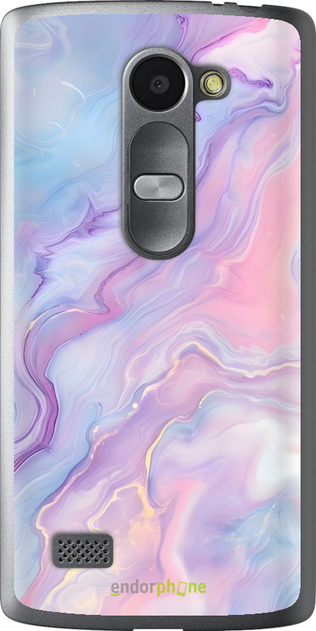 Силіконовий чехол Нежный мрамор для LG Leon H324 - 6310u-403 изображение 