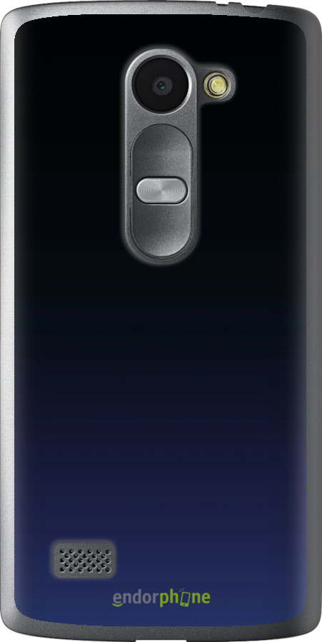 Силіконовий чехол Градієнт у темно-синьому стилі для LG Leon H324 - 6542u-403 изображение 