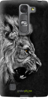 Силиконовый чехол Лев для LG Magna H502F - 1080u-243 изображение 