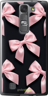 Силиконовый чехол Coquette Ribbons Dark Coquette для LG Magna H502F - 6767u-243 изображение 