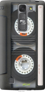 Силиконовый чехол Кассета для LG Magna H502F - 876u-243 изображение 