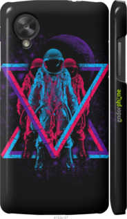3D пластиковий глянцевий чехол Astronomical для LG Nexus 5 - 4153c-57 изображение 
