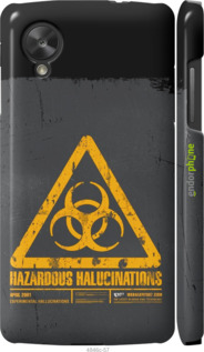 3D пластиковый глянцевый чехол biohazard 28 для LG Nexus 5 - 4846c-57 изображение 