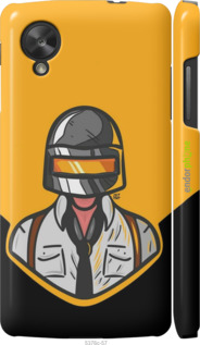 3D пластиковый матовый чехол № 5376 для LG Nexus 5 - 5376m-57 изображение 