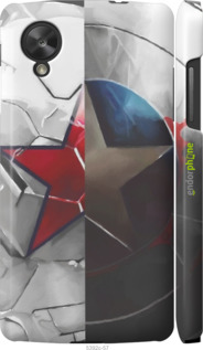 3D пластиковий матовий чехол № 5392 для LG Nexus 5 - 5392m-57 изображение 