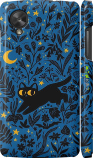 3D пластиковий глянцевий чехол Літня ніч для LG Nexus 5 - 6472c-57 изображение 