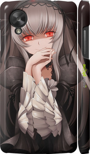3D пластиковый глянцевый чехол Suigintou для LG Nexus 5 - 6606c-57 изображение 