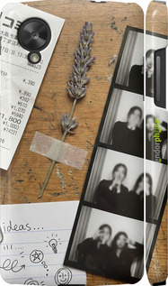 3D пластиковий глянцевий чехол Aesthetic Scrapbook Collage для LG Nexus 5 - 6773c-57 изображение 