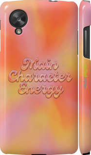 3D пластиковый глянцевый чехол Aura Gradient Main Character Energy Aesthetic Y2K для LG Nexus 5 - 6783c-57 изображение 