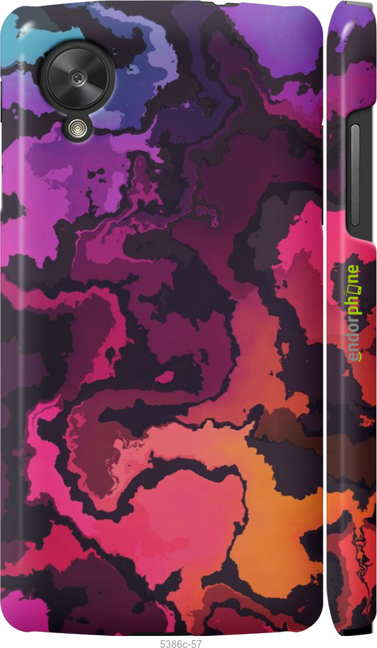 3D пластиковый глянцевый чехол № 5386 для LG Nexus 5 - 5386c-57 изображение 