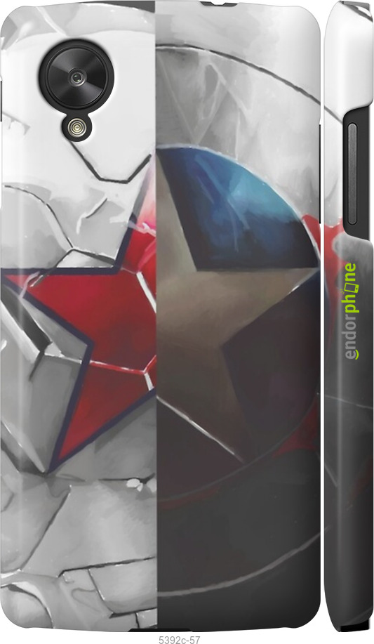 3D пластиковий матовий чехол № 5392 для LG Nexus 5 - 5392m-57 изображение 