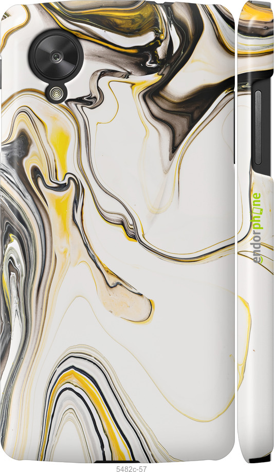 3D пластиковый глянцевый чехол Краски v3 для LG Nexus 5 - 5482c-57 изображение 